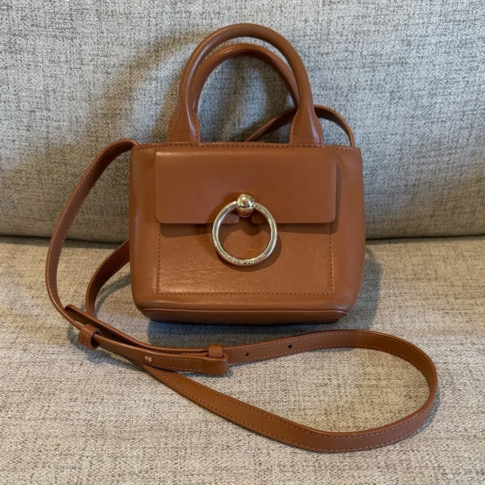 Claudie Perlot Mini Shoulder Bag Used Caramel Brown used